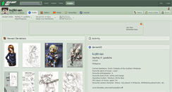 Desktop Screenshot of kujiki-san.deviantart.com