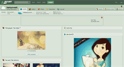 Desktop Screenshot of kamysweet.deviantart.com