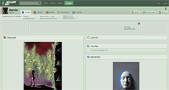 Desktop Screenshot of maroin.deviantart.com