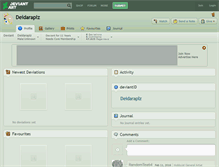 Tablet Screenshot of deidaraplz.deviantart.com