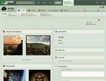 Tablet Screenshot of mrjzz.deviantart.com