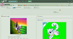 Desktop Screenshot of cuppykake.deviantart.com