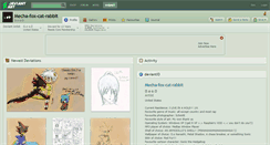 Desktop Screenshot of mecha-fox-cat-rabbit.deviantart.com
