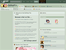 Tablet Screenshot of edxrozefc.deviantart.com