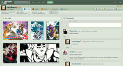 Desktop Screenshot of handtoeye.deviantart.com