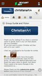 Mobile Screenshot of christianart.deviantart.com