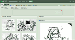Desktop Screenshot of mancina.deviantart.com