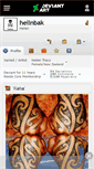 Mobile Screenshot of hellnbak.deviantart.com