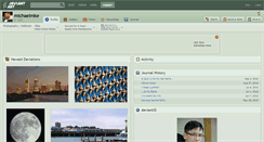 Desktop Screenshot of michaelmke.deviantart.com