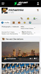 Mobile Screenshot of michaelmke.deviantart.com