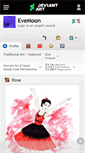 Mobile Screenshot of evemoon.deviantart.com