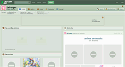 Desktop Screenshot of dairengan.deviantart.com