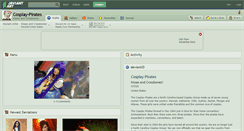 Desktop Screenshot of cosplay-pirates.deviantart.com