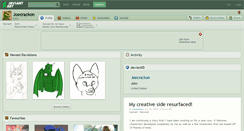 Desktop Screenshot of joecrackon.deviantart.com