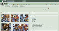 Desktop Screenshot of chevrich.deviantart.com