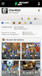 Mobile Screenshot of chevrich.deviantart.com