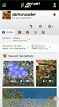 Mobile Screenshot of darkcrusader.deviantart.com