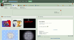 Desktop Screenshot of headroom73.deviantart.com