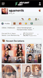 Mobile Screenshot of aguamentis.deviantart.com