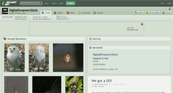 Desktop Screenshot of digitaldreamersstock.deviantart.com