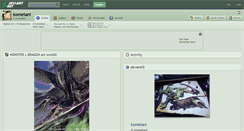 Desktop Screenshot of kometani.deviantart.com