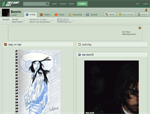 Tablet Screenshot of benrin.deviantart.com