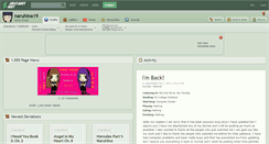 Desktop Screenshot of naruhina19.deviantart.com