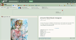 Desktop Screenshot of otai.deviantart.com