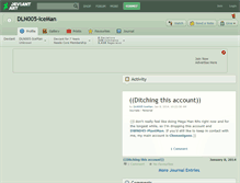 Tablet Screenshot of dln005-iceman.deviantart.com