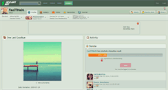 Desktop Screenshot of faustina06.deviantart.com