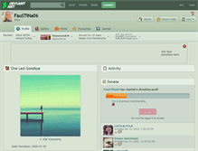 Tablet Screenshot of faustina06.deviantart.com