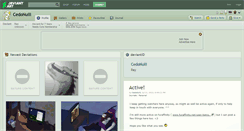 Desktop Screenshot of cedonulli.deviantart.com