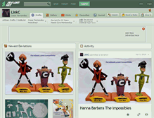 Tablet Screenshot of linkc.deviantart.com
