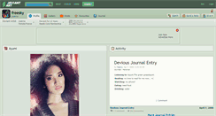 Desktop Screenshot of freesky.deviantart.com