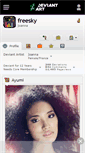 Mobile Screenshot of freesky.deviantart.com