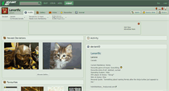 Desktop Screenshot of lenorific.deviantart.com