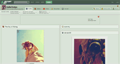 Desktop Screenshot of indiecindyx.deviantart.com