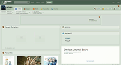 Desktop Screenshot of omare.deviantart.com