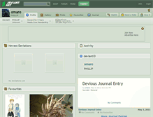 Tablet Screenshot of omare.deviantart.com