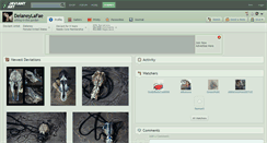 Desktop Screenshot of delaneylafae.deviantart.com