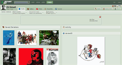 Desktop Screenshot of ell-shmell.deviantart.com