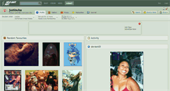 Desktop Screenshot of justlouisa.deviantart.com