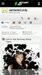 Mobile Screenshot of jamiemccurdy.deviantart.com