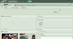 Desktop Screenshot of gilibeth.deviantart.com