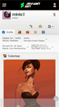 Mobile Screenshot of minix.deviantart.com
