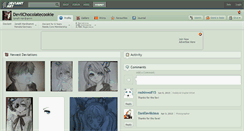 Desktop Screenshot of devilchocolatecookie.deviantart.com