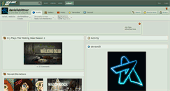 Desktop Screenshot of daniellebittner.deviantart.com