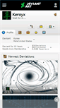 Mobile Screenshot of keroyx.deviantart.com