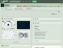 Tablet Screenshot of keroyx.deviantart.com