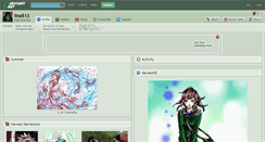 Desktop Screenshot of lina813.deviantart.com